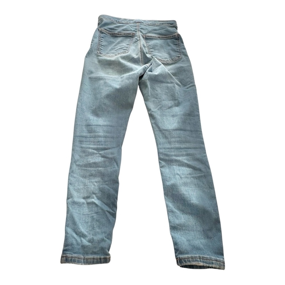 Topshop Womens Petite W30 L28 JONI Skinny Jeans with Stretch in Blue Denim - Picture 3 of 6